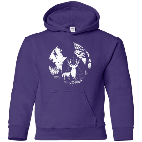 Sweatshirts Purple / YS Always Youth Hoodie