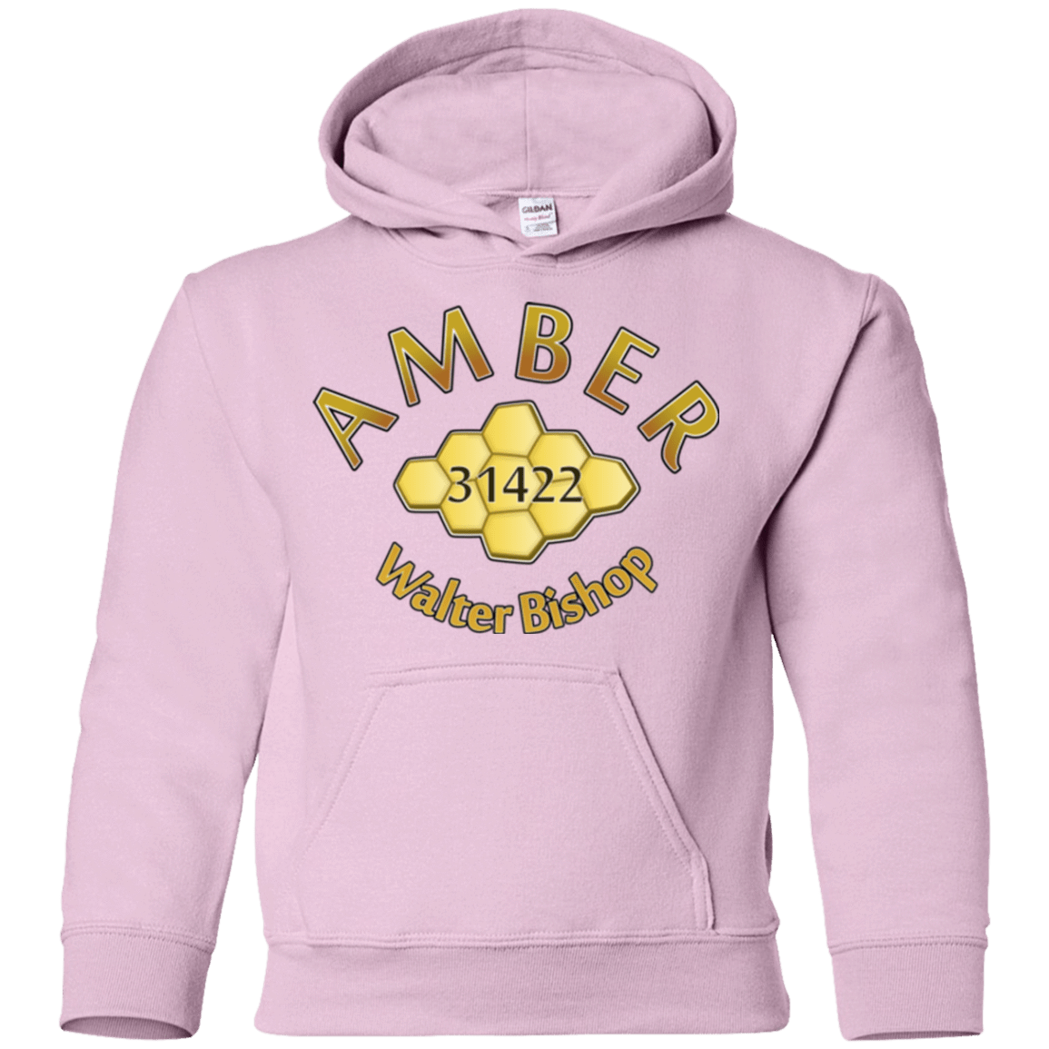 Sweatshirts Light Pink / YS Amber Youth Hoodie