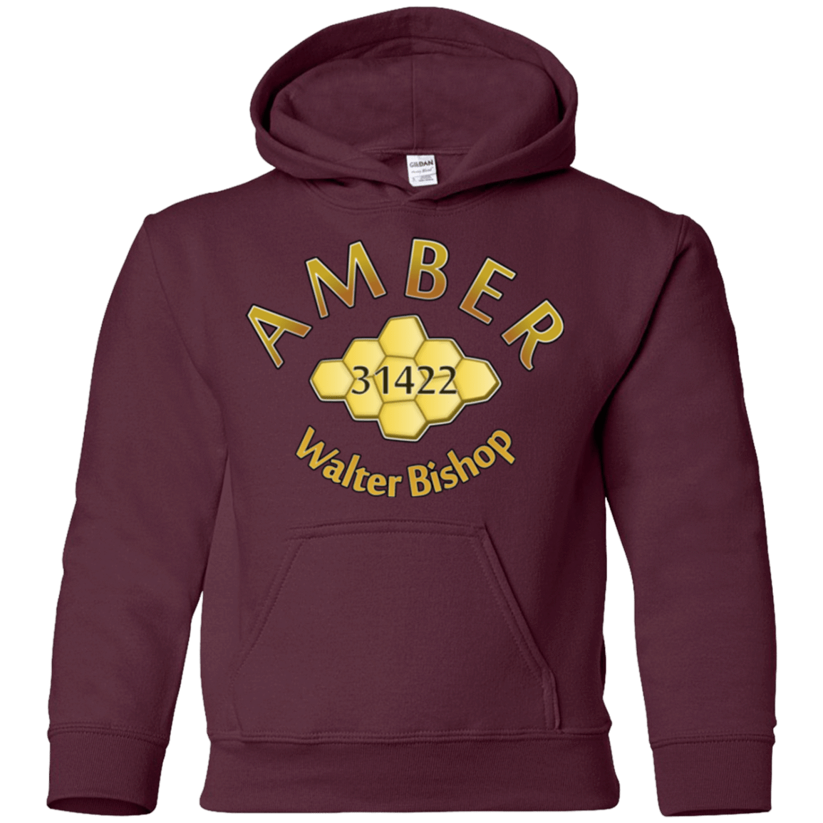 Sweatshirts Maroon / YS Amber Youth Hoodie
