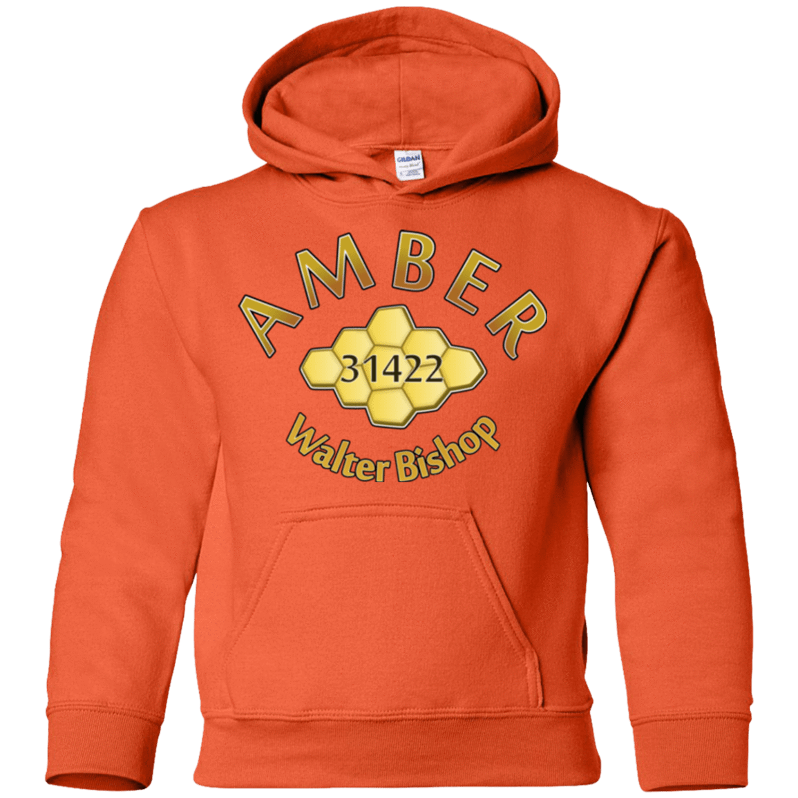 Sweatshirts Orange / YS Amber Youth Hoodie