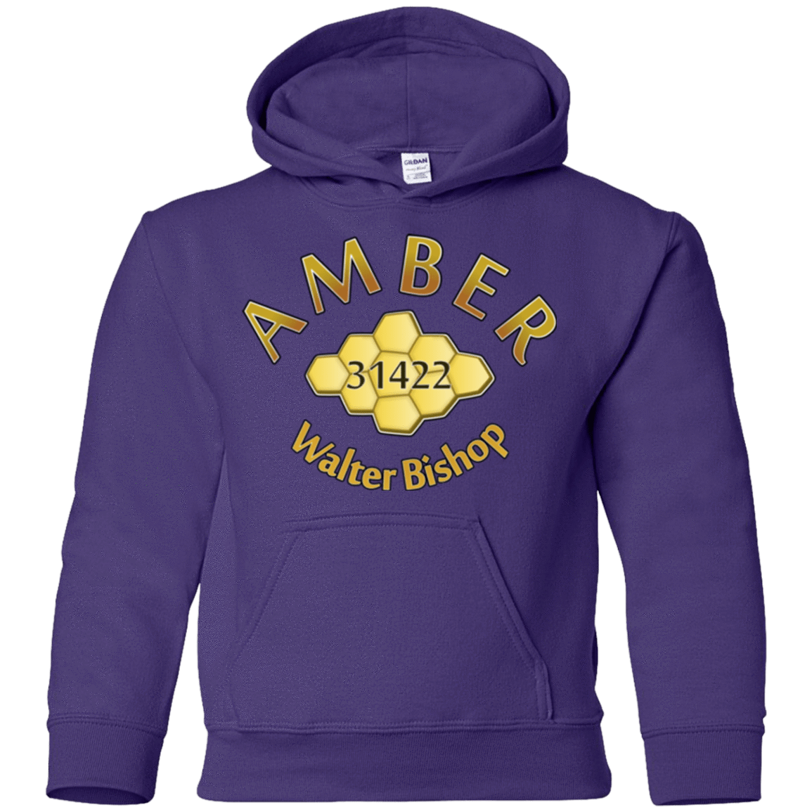 Sweatshirts Purple / YS Amber Youth Hoodie