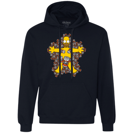 Sweatshirts Navy / Small American Duff Premium Fleece Hoodie