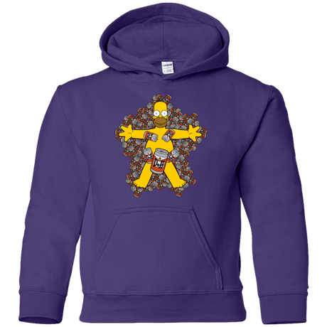 Sweatshirts Purple / YS American Duff Youth Hoodie