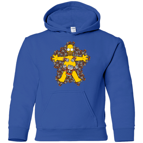 Sweatshirts Royal / YS American Duff Youth Hoodie