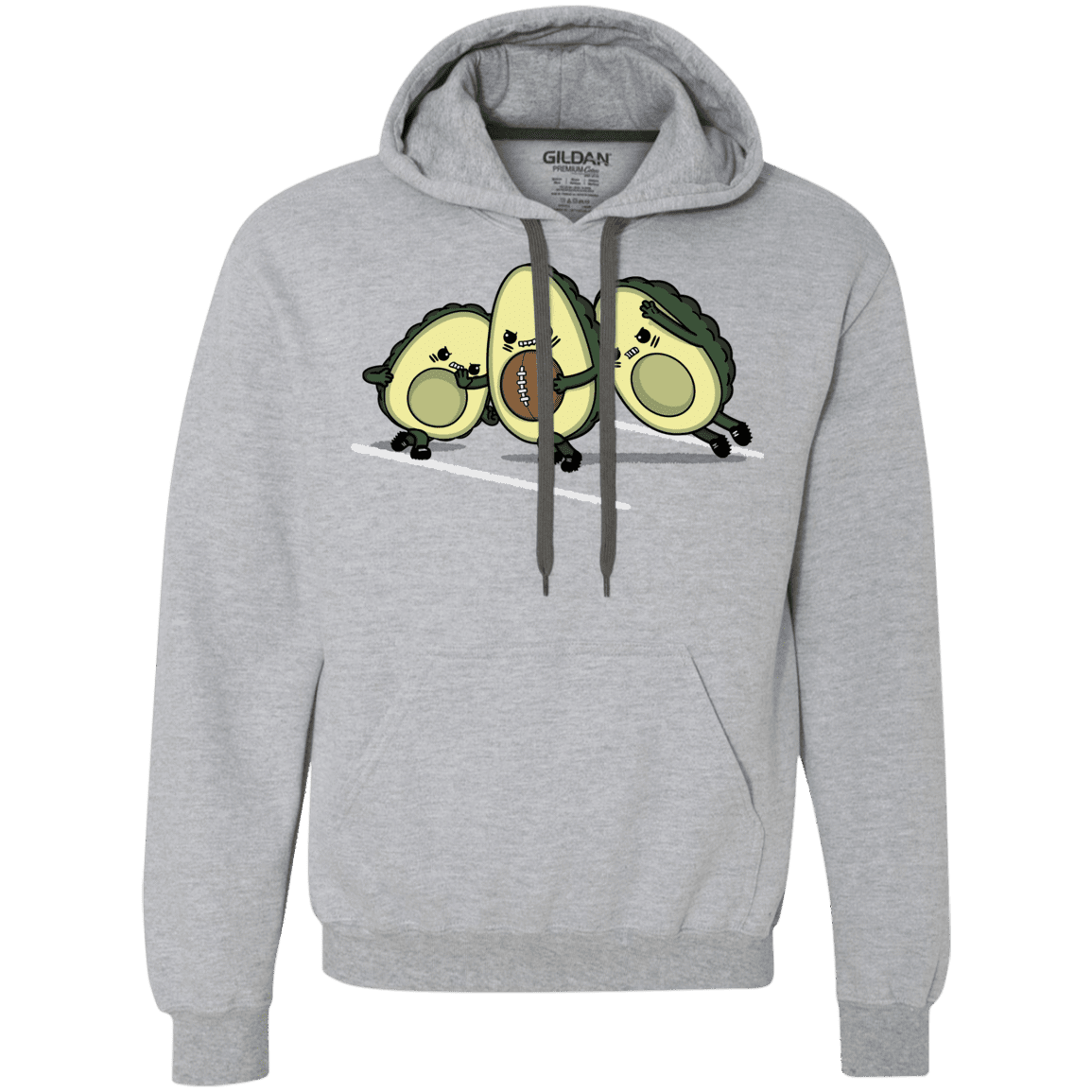 Sweatshirts Sport Grey / S American Footbone Premium Fleece Hoodie