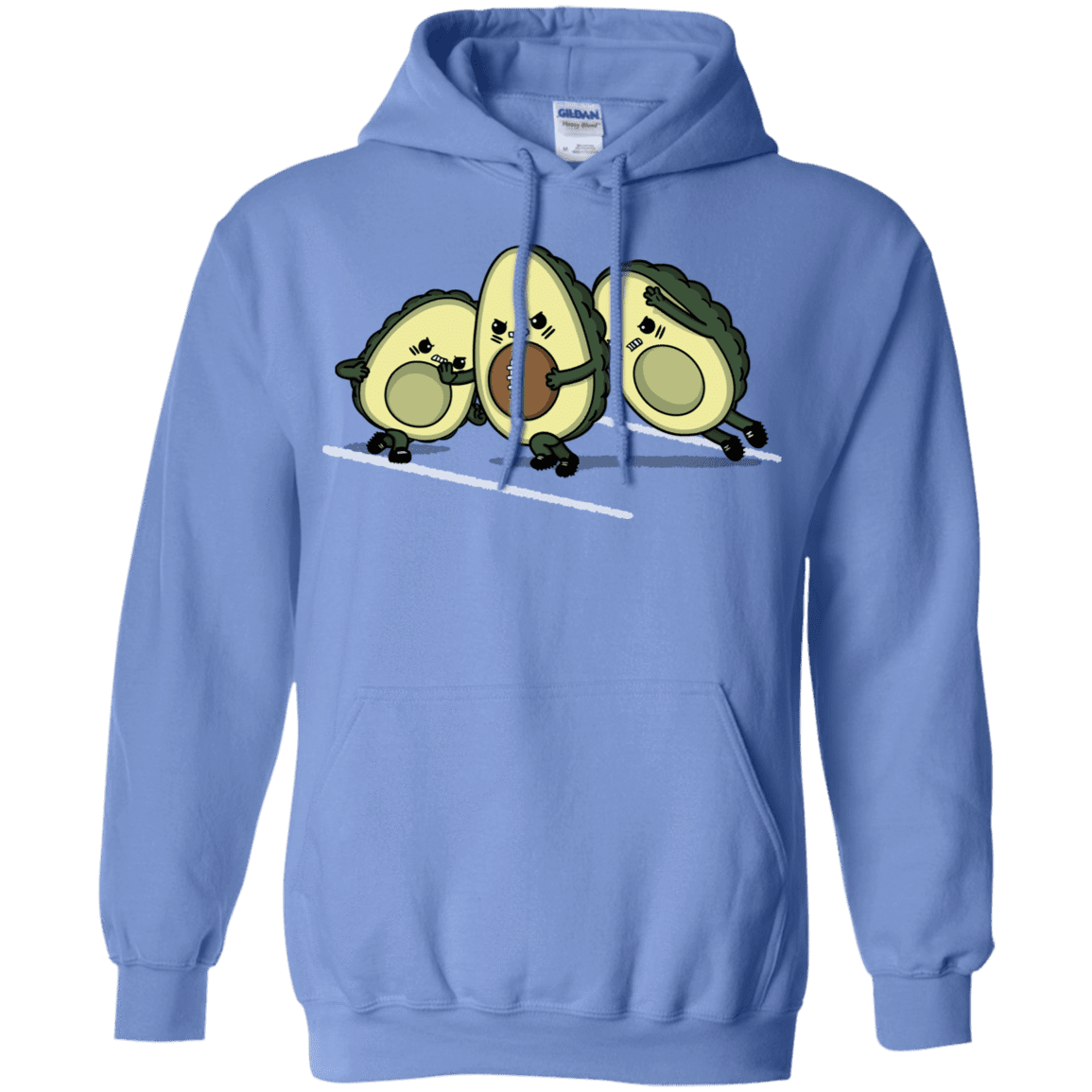 Sweatshirts Carolina Blue / S American Footbone Pullover Hoodie