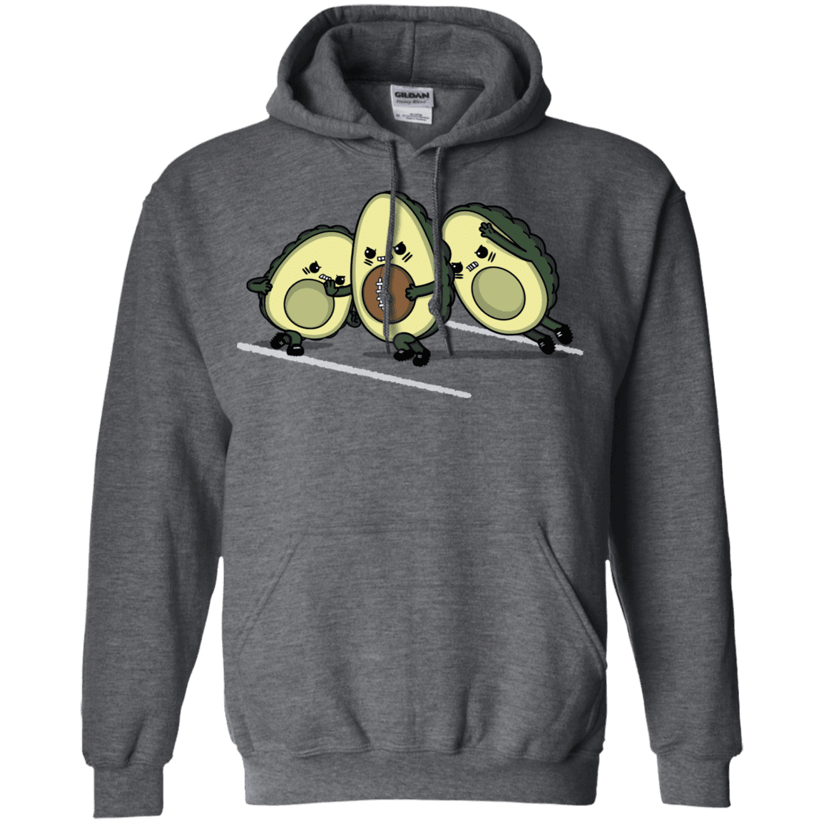 Sweatshirts Dark Heather / S American Footbone Pullover Hoodie