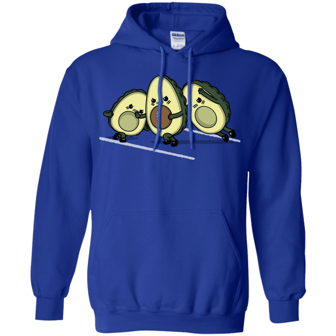 Sweatshirts Royal / S American Footbone Pullover Hoodie