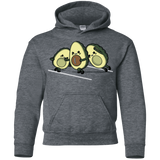 Sweatshirts Dark Heather / YS American Footbone Youth Hoodie