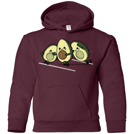 Sweatshirts Maroon / YS American Footbone Youth Hoodie