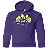 Sweatshirts Purple / YS American Footbone Youth Hoodie