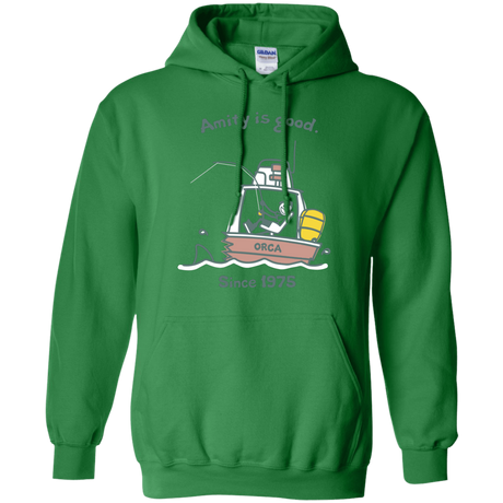 Sweatshirts Irish Green / Small Amity Is Good Pullover Hoodie