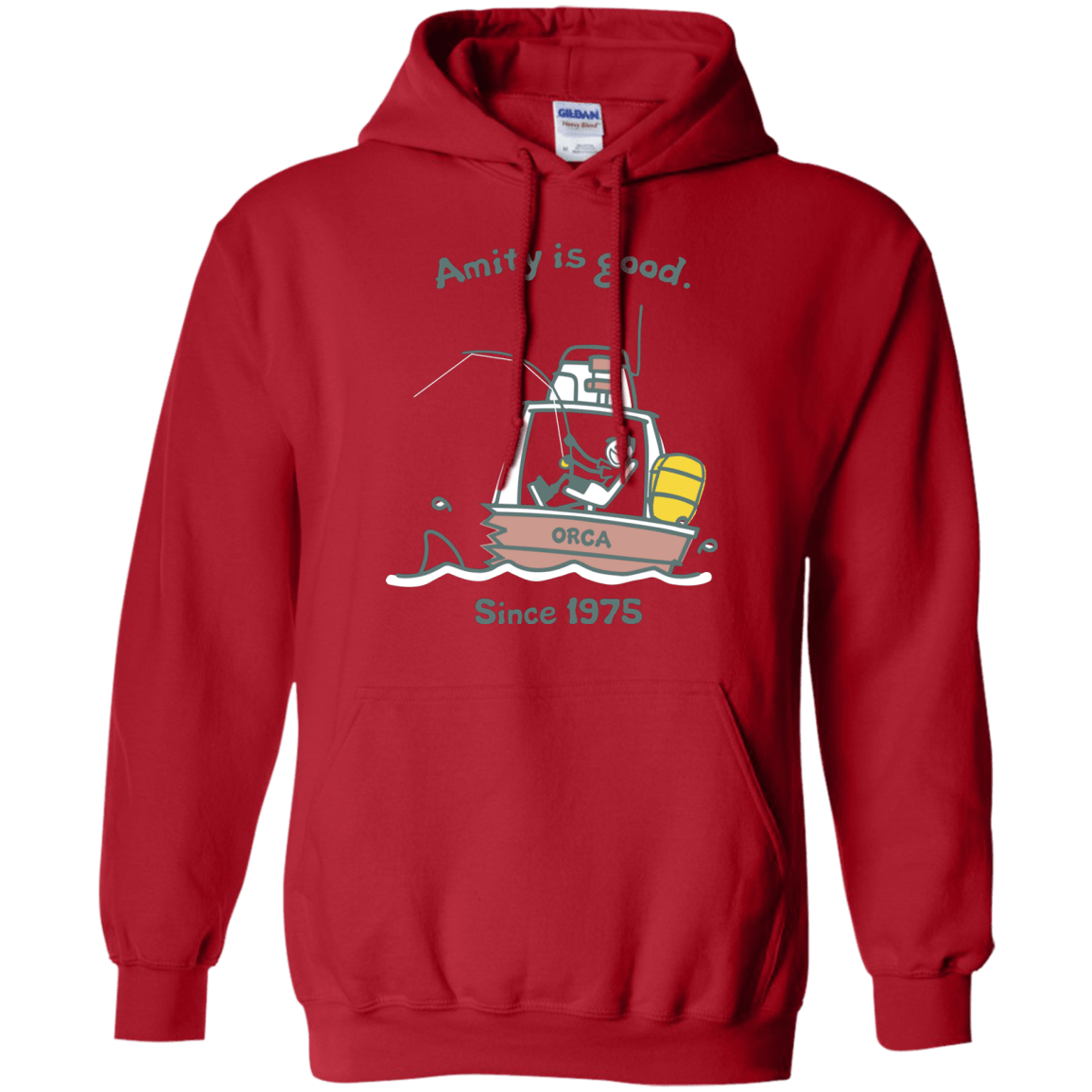 Sweatshirts Red / Small Amity Is Good Pullover Hoodie