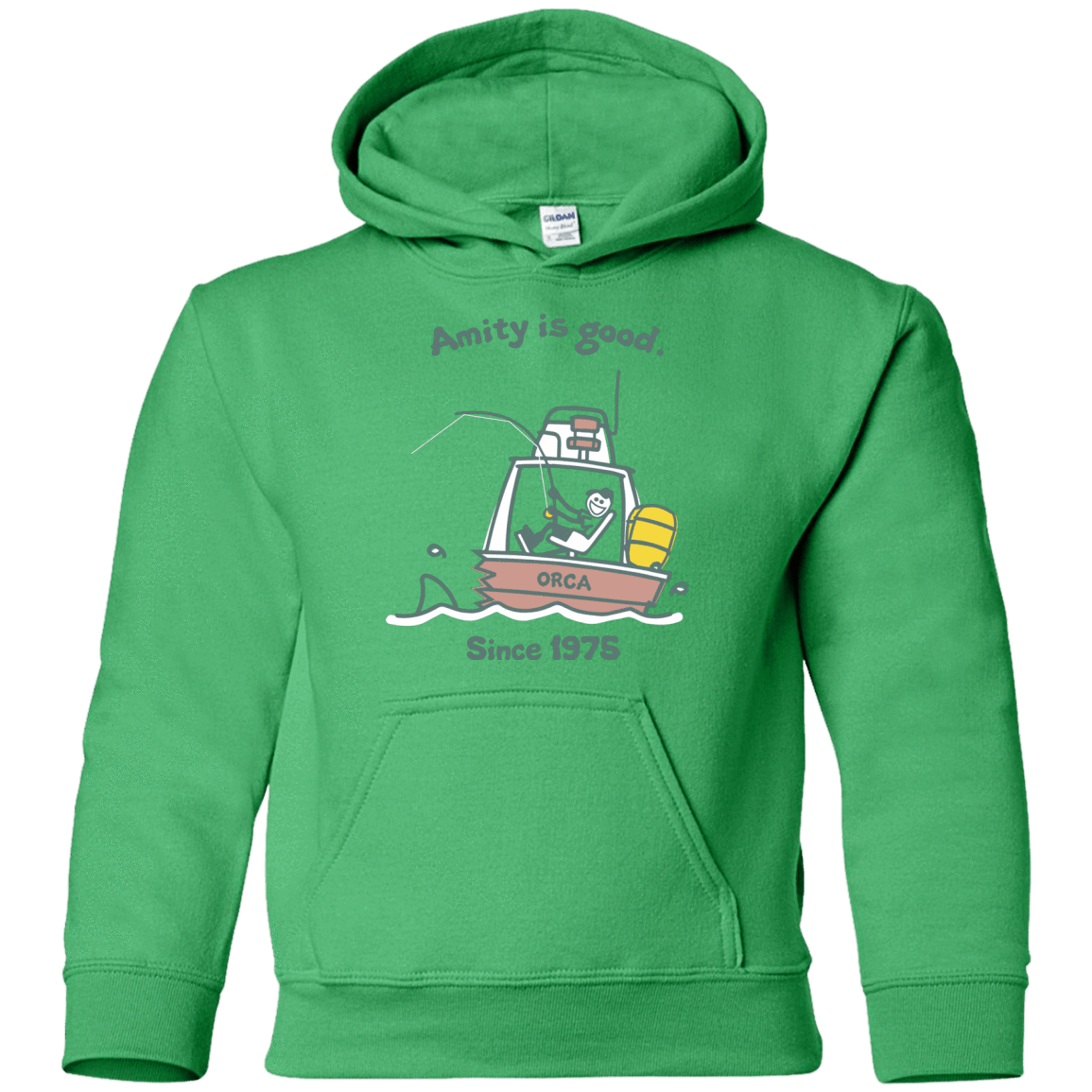 Sweatshirts Irish Green / YS Amity Is Good Youth Hoodie