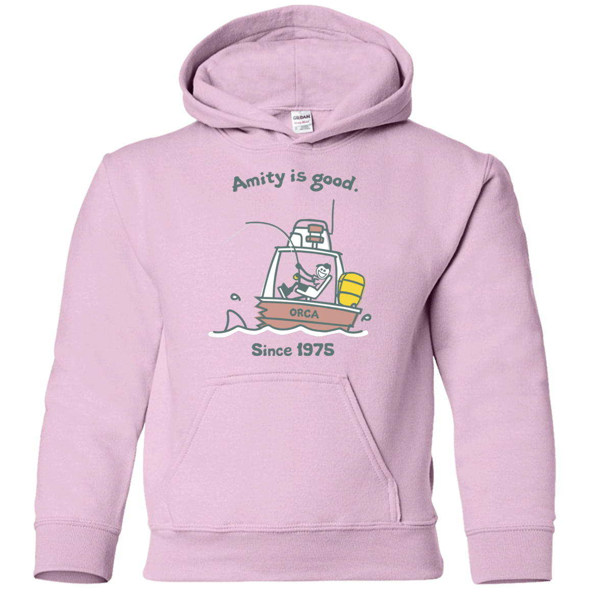 Sweatshirts Light Pink / YS Amity Is Good Youth Hoodie