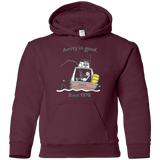 Sweatshirts Maroon / YS Amity Is Good Youth Hoodie