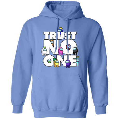 Sweatshirts Carolina Blue / S Among Us Trust No One Pullover Hoodie