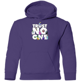 Sweatshirts Purple / YS Among Us Trust No One Youth Hoodie