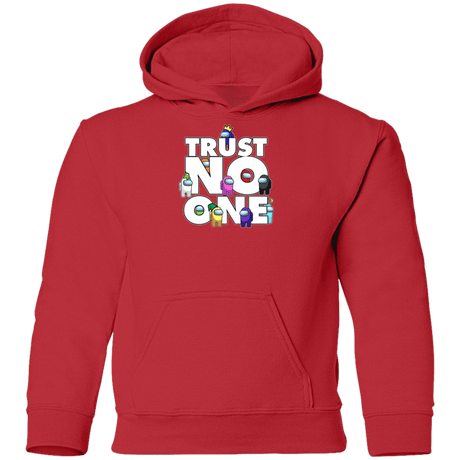Sweatshirts Red / YS Among Us Trust No One Youth Hoodie