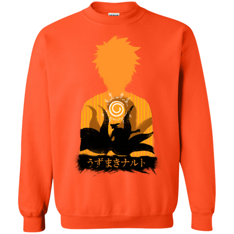 Sweatshirts Orange / Small An inner battle Crewneck Sweatshirt