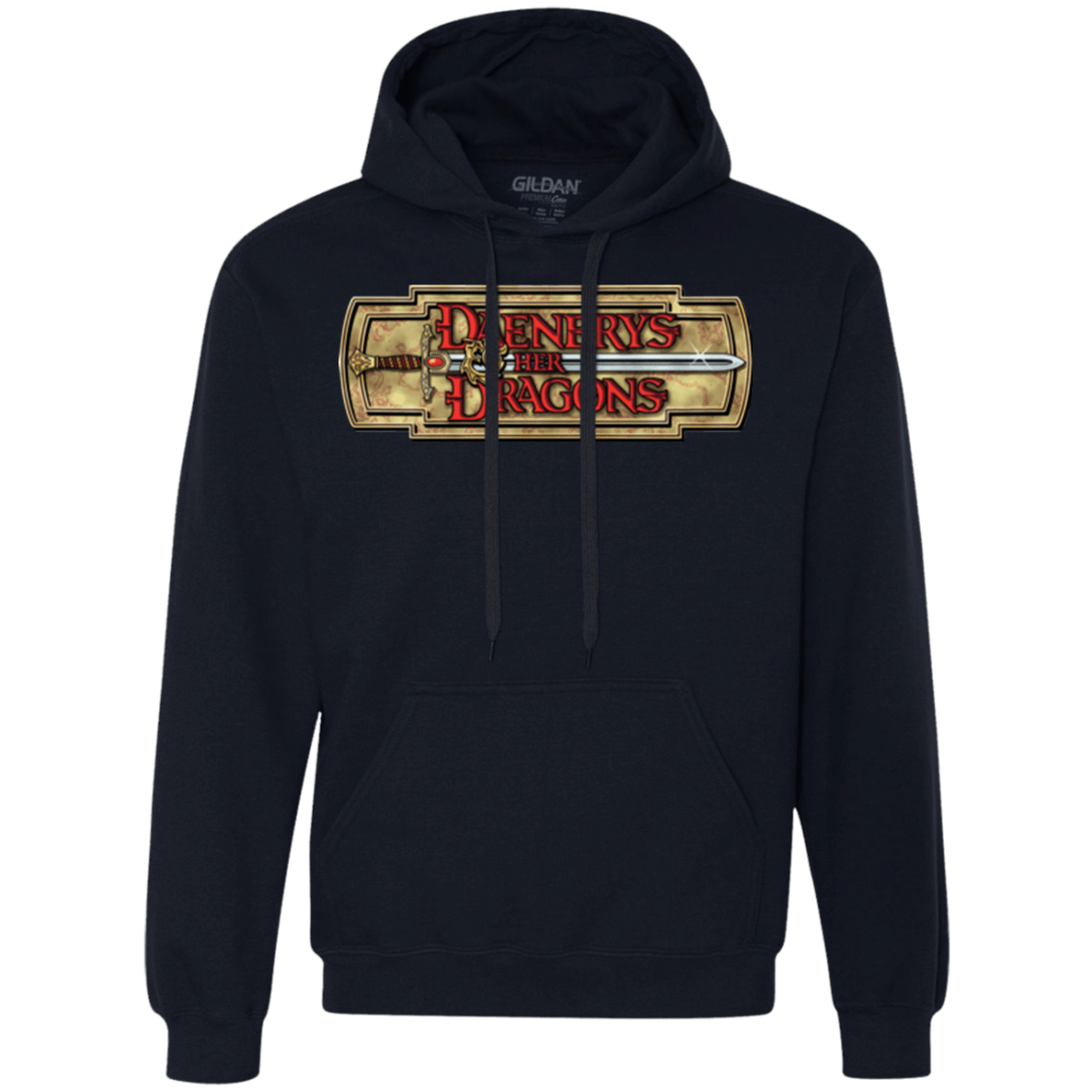 Sweatshirts Navy / Small An RPG of Thrones Premium Fleece Hoodie