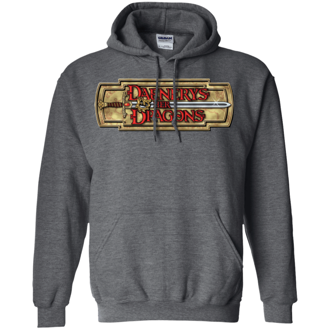 Sweatshirts Dark Heather / Small An RPG of Thrones Pullover Hoodie