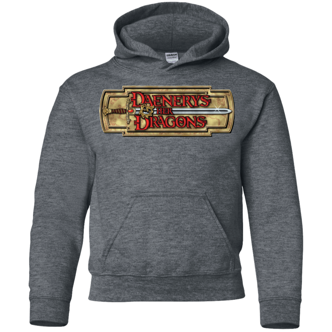 Sweatshirts Dark Heather / YS An RPG of Thrones Youth Hoodie