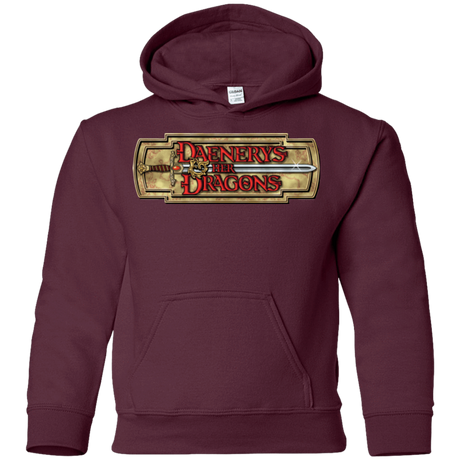 Sweatshirts Maroon / YS An RPG of Thrones Youth Hoodie