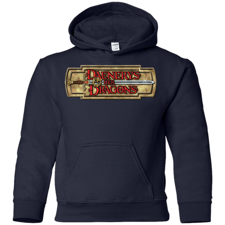 Sweatshirts Navy / YS An RPG of Thrones Youth Hoodie