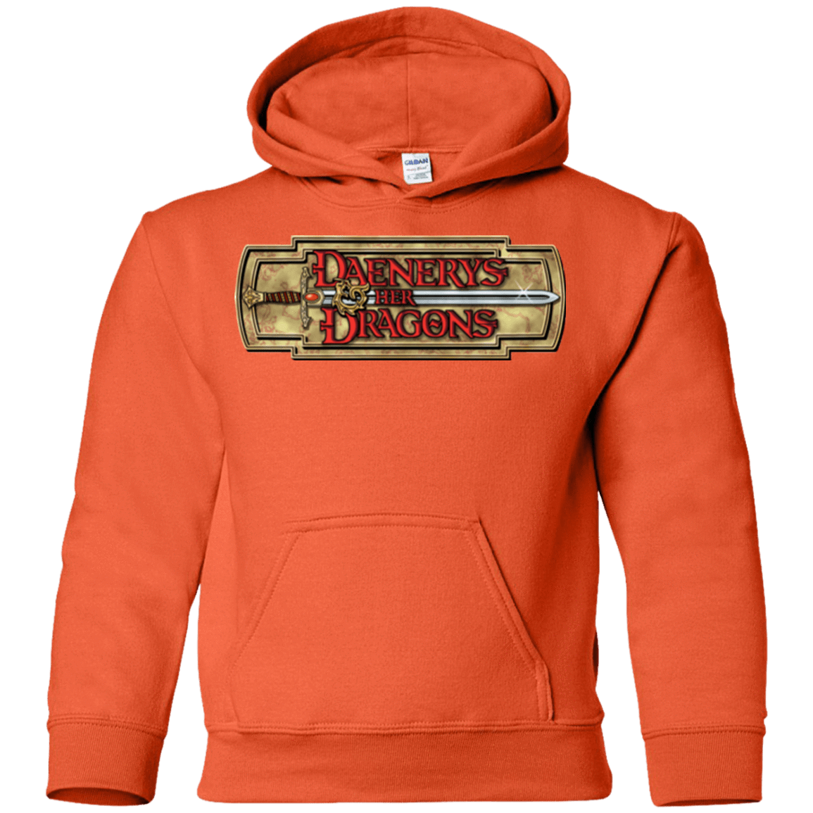 Sweatshirts Orange / YS An RPG of Thrones Youth Hoodie