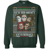 Sweatshirts Forest Green / Small An Ugly Slasher Sweater Crewneck Sweatshirt