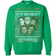 Sweatshirts Irish Green / Small An Ugly Slasher Sweater Crewneck Sweatshirt