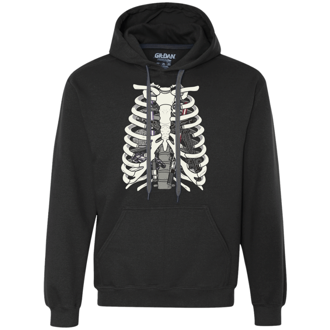 Sweatshirts Black / Small Anatomy of a Galaxy Far Away Premium Fleece Hoodie