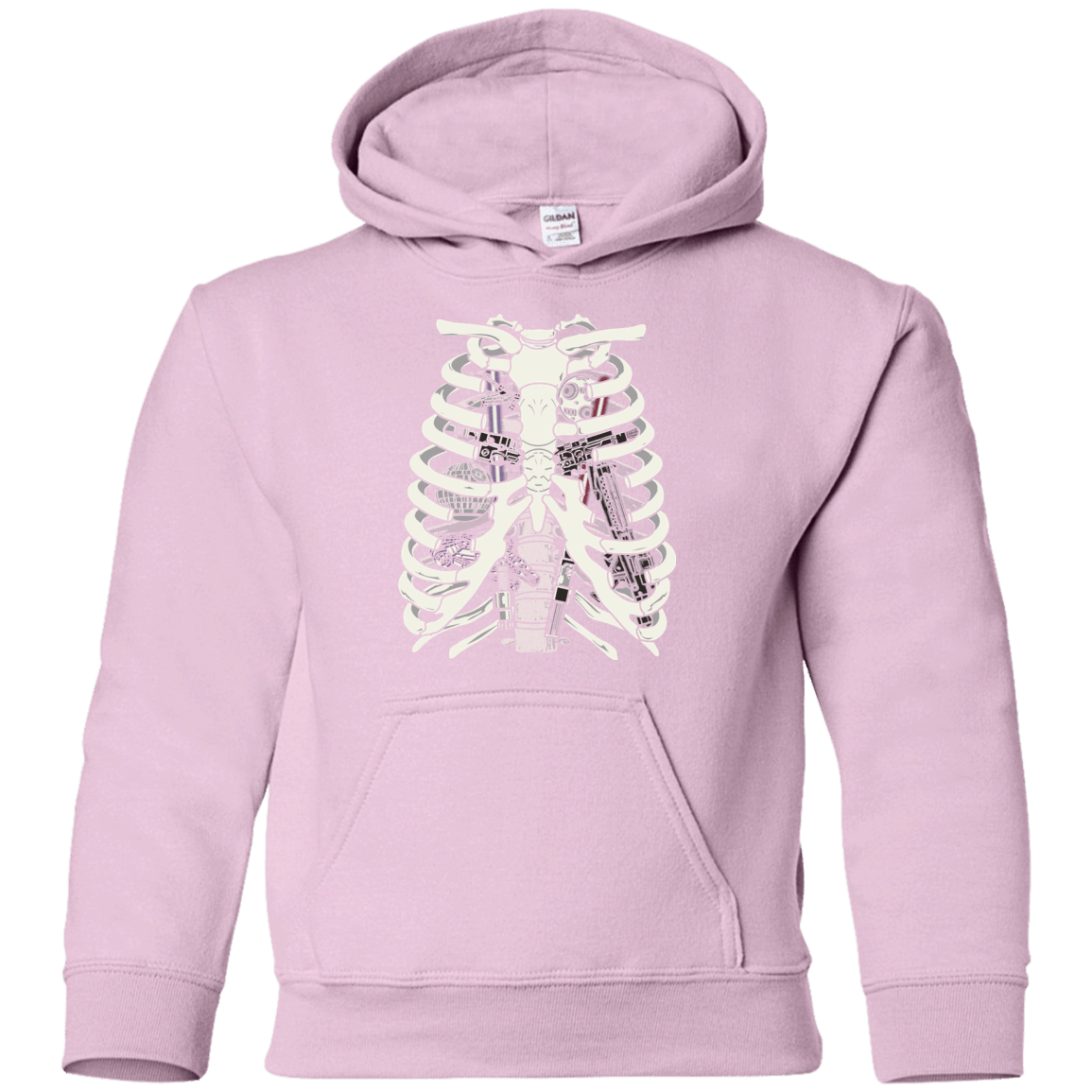 Sweatshirts Light Pink / YS Anatomy of a Galaxy Far Away Youth Hoodie