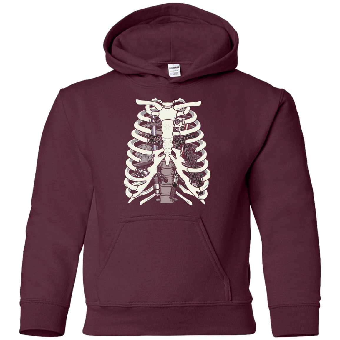 Sweatshirts Maroon / YS Anatomy of a Galaxy Far Away Youth Hoodie