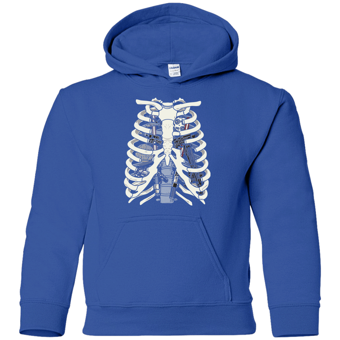 Sweatshirts Royal / YS Anatomy of a Galaxy Far Away Youth Hoodie