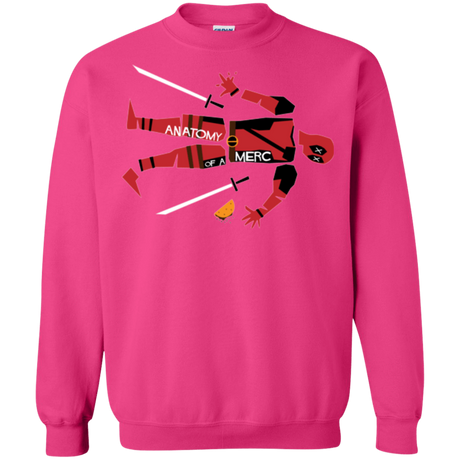 Sweatshirts Heliconia / Small Anatomy of A Merc Crewneck Sweatshirt