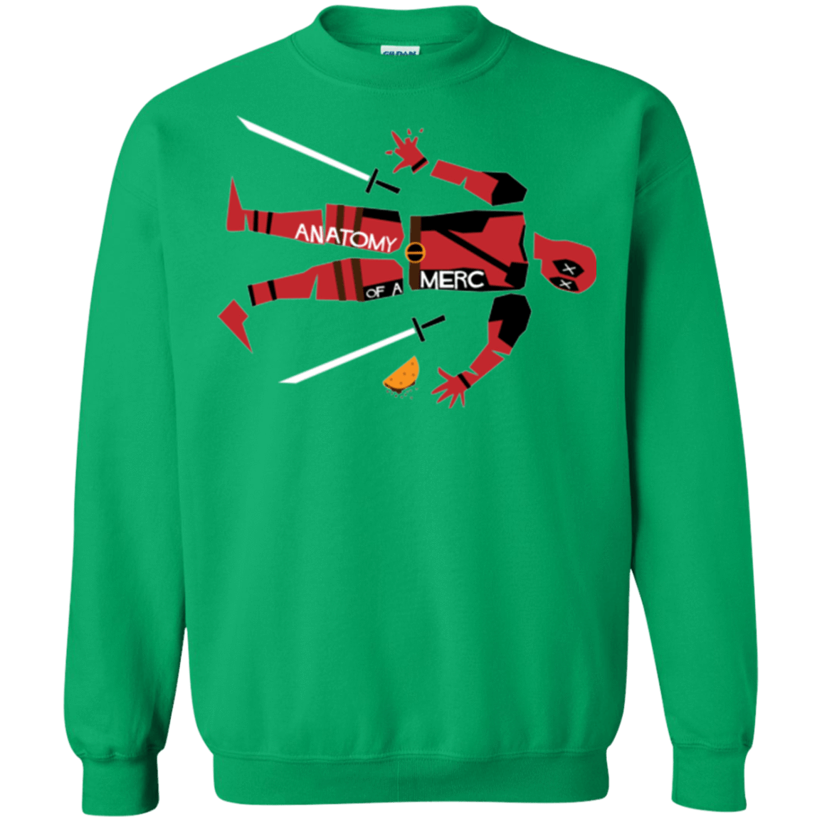 Sweatshirts Irish Green / Small Anatomy of A Merc Crewneck Sweatshirt