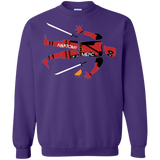 Sweatshirts Purple / Small Anatomy of A Merc Crewneck Sweatshirt