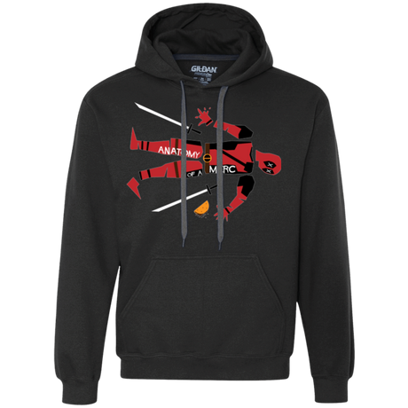 Sweatshirts Black / Small Anatomy of A Merc Premium Fleece Hoodie