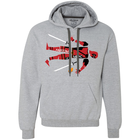 Sweatshirts Sport Grey / Small Anatomy of A Merc Premium Fleece Hoodie