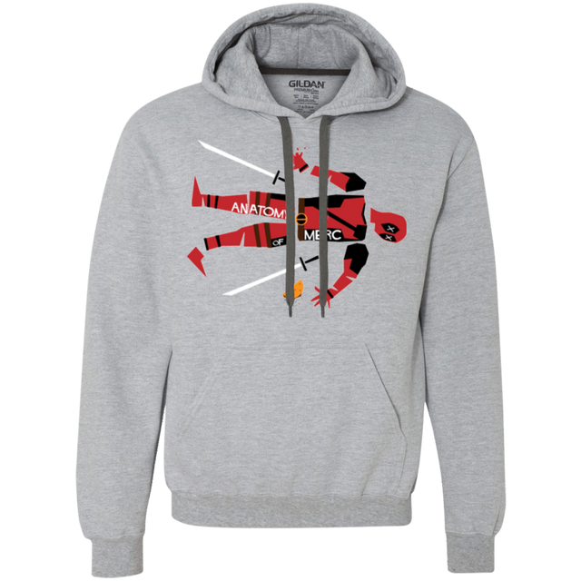Sweatshirts Sport Grey / Small Anatomy of A Merc Premium Fleece Hoodie