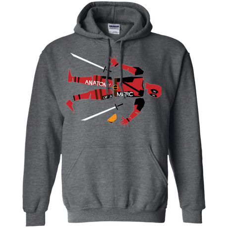 Sweatshirts Dark Heather / Small Anatomy of A Merc Pullover Hoodie