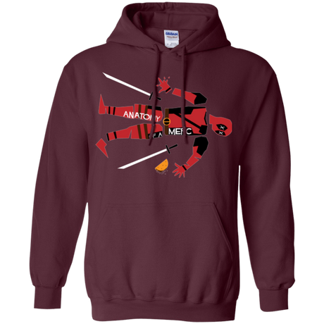 Sweatshirts Maroon / Small Anatomy of A Merc Pullover Hoodie