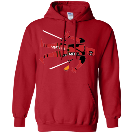 Sweatshirts Red / Small Anatomy of A Merc Pullover Hoodie