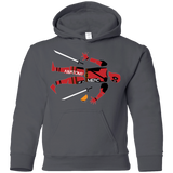 Sweatshirts Charcoal / YS Anatomy of A Merc Youth Hoodie