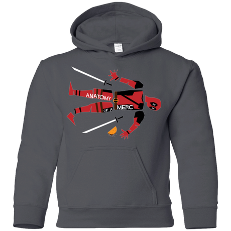 Sweatshirts Charcoal / YS Anatomy of A Merc Youth Hoodie