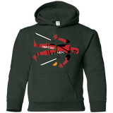 Sweatshirts Forest Green / YS Anatomy of A Merc Youth Hoodie
