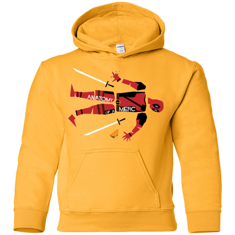 Sweatshirts Gold / YS Anatomy of A Merc Youth Hoodie