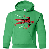 Sweatshirts Irish Green / YS Anatomy of A Merc Youth Hoodie